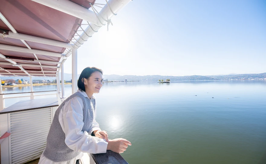 目の前に広がる大パノラマ!絶景を楽しめる